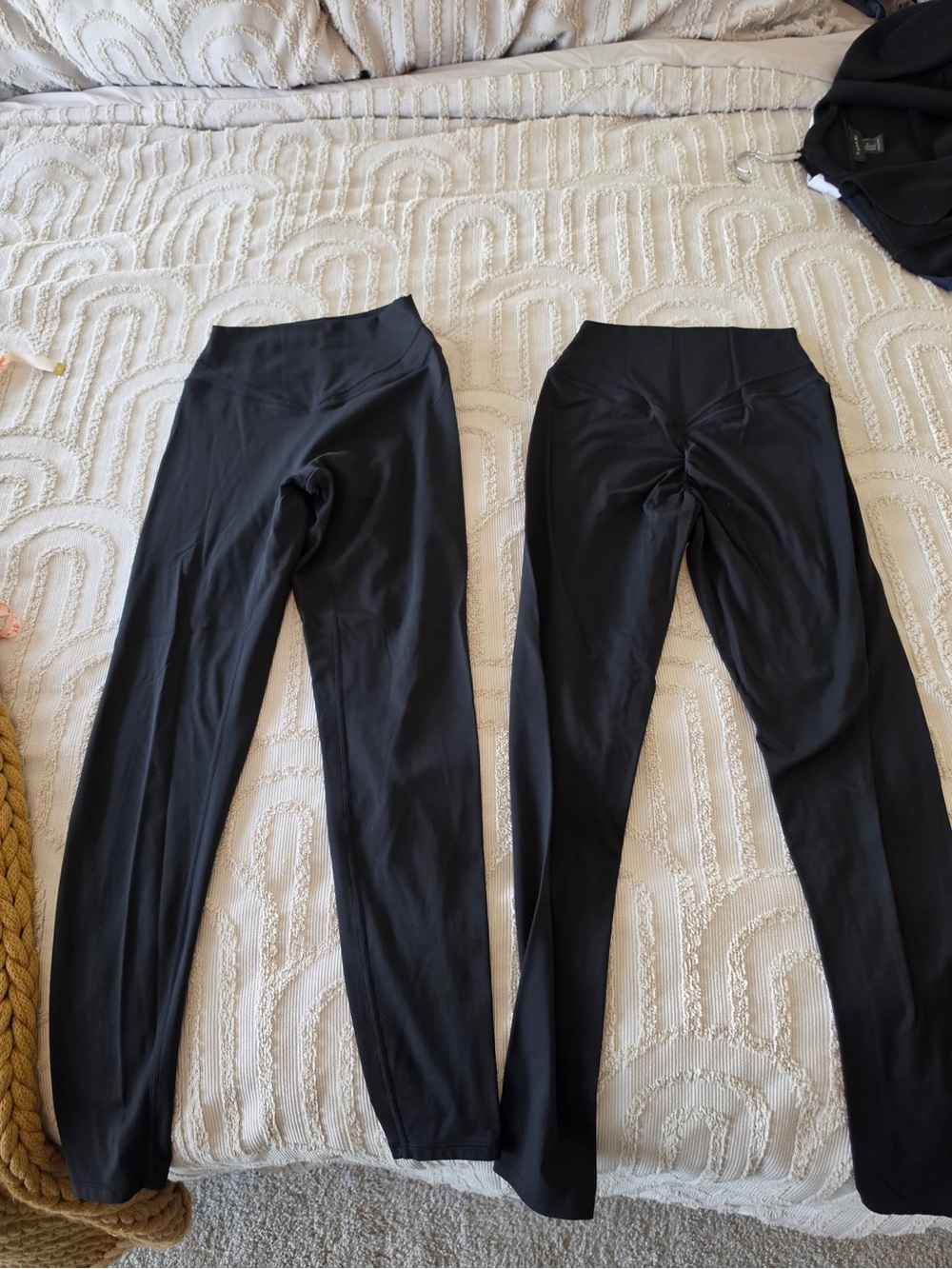 Bundle of 2 Women’s High-Waist Black Yoga Leggings